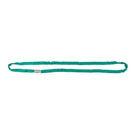 Liftex Liftex RoundUp 1inW 12'L Endless Poly Roundsling, Green ENR2X12D